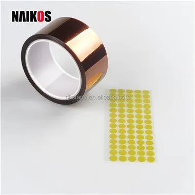 Cinta adhesiva Kapton troqueladora de puntos PI