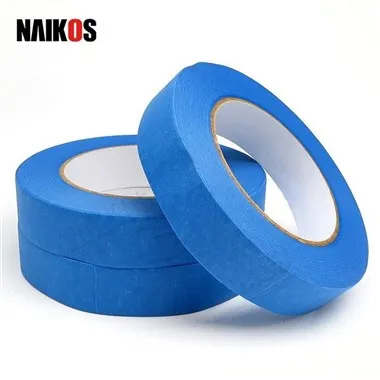 Cinta adhesiva azul para pintores con resistencia a los rayos UV de 14 días
