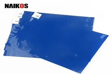 Estera pegajosa azul para todas sus necesidades de limpieza